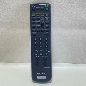 135■　テレビ用リモコン　SONY　ソニー　RM-J210　■動作確認済　保証付　　管0903h05