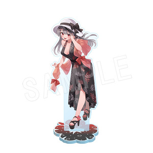 ホロライブ UMISEA アクリルスタンド 沙花叉クロヱ(私服ver.) クロエ サンシャインシティ Hololive Acrylic Stand Figure Sakamata Chloe