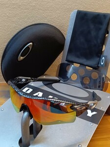 【未使用♪偏光♪】カーボン/アジアンフィット/レーダーロック/オークリー/oakley/radarlock/検サングラス　釣り　ランニング　自転車 