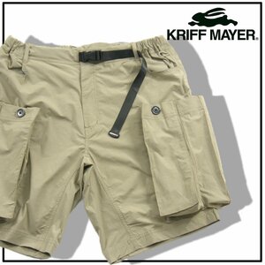 新品 KRIFF MAYER 【本気のビッグポケット!】 360度ストレッチ ハーフパンツ 352943 クリフメイヤー キャンプ アウトドア 釣り 山 バス