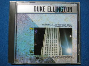CD★デューク・エリントン　Big Artist Jazz History / Duke Ellington★6439