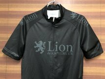 GC632 リオンドカペルミュール Lion de KAPELMUUR 半袖ジャージ L 黒_画像3