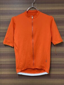 GG066la* passion La PASSIONE short sleeves cycle jersey orange S left armpit fray large 
