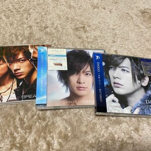 DAIGO 3枚セット　2枚は新品未開封CD+DVD