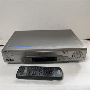 SONYソニー VHSビデオデッキ SLV-R300　ジャンク