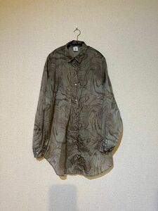 6(ROKU) SUKE MARBLE PRINT SHIRT/シャツ 38