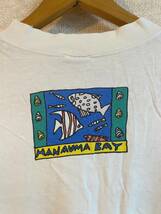 CRAZY SHIRTS　半袖　Tシャツ　Hanauma Bay　HAWAII　ハワイ　ハナウマ　ホワイト　白　Mサイズ_画像7