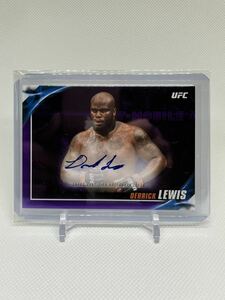 【1円スタート】 2019 TOPPS UFC KNOCKOUT DERRICK LEWIS AUTO #/25 デリック・ルイス 直書きサイン 25シリ