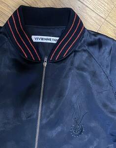 ヴィヴィアンタム　viviennetam ブルゾン　黒　ジャケット