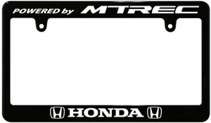 【新品・即決】ブラック ナンバーフレーム HONDA ホンダ MTREC BEAT TODAY JA4 JA5