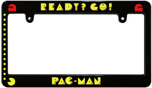 [ новый товар * быстрое решение ] черный рамка для номера универсальный упаковка man PAC-MAN retro игра 