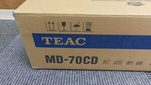 〔TEAC〕　ティアック　CD/MDデッキ　MD-70CD　未使用品