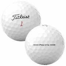  タイトリスト PRO V1x プロV1x ゴルフボール　 1ダース 12球入り 　ホワイト　2023年モデル　Titleist_画像2