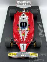 GP Replicas 1/12 フェラーリ Ferrari 312T2 No.1 N.ラウダ TOPMARQUES トップマルケス GP12-14A Winner Monaco GP 1976 限定250台_画像6