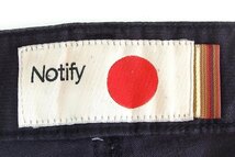 お買得！ノティファイ Notify コットンテンセル ストレート ロングパンツ メンズ W30 kz4614205282_画像7