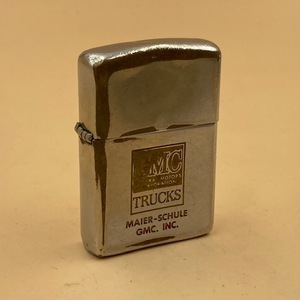 ジッポー Zippo ライター ヤレたシブい個体 1966年 GMC TRUCKS 企業もの PAT.2517191