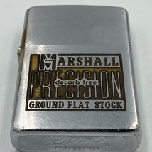 ジッポー ZIPPO ライター 1963年 企業もの MARSHALL PRECISION エッジング PAT.2517191_画像2