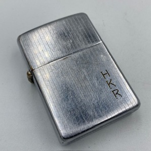 ジッポー ZIPPO ライター 1947年～1949年 ３バレル エンジンターン ニッケルシルバー製インサイドユニットの画像1