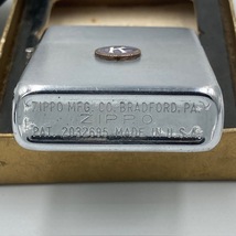 ジッポー ZIPPO ライター スチール製 1951～1953年製 KIWANIS INTERNATIONAL 青箱 キャンディーボックス インストラクション_画像4