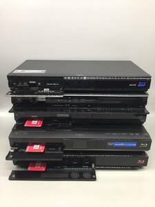 A8279○SHARP シャープ BDレコーダー 5台まとめ BD-HDW75/BD-W510/BD-W520/BD-HDS53/BD-HDW43 通電OK 【同梱不可】