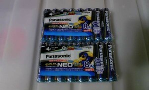 * special price necessities new goods unopened Panasonic (Panasonic) EVOLTA evo ruta battery single 4 shape 8ps.@×2 16ps.