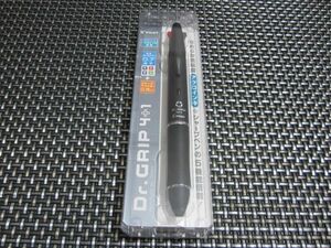 ☆必需品 新品未開封 PILOT パイロット 多機能筆記具 ドクターグリップ4+1 4色ボールペン0.7mm+シャープ0.5mm ブラック PBKHDF1SFNB☆