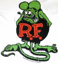 ★ラット フィンク Tシャツ Rat Fink USカラー 白 XL 正規品 mooneyes_画像4