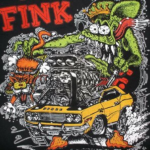 ★ラット フィンク Tシャツ Rat Fink King - L 正規品 USA版 アメ車 DODGE ダッジの画像3
