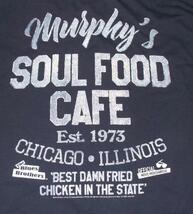 ★ブルース ブラザース Tシャツ Blues Brothers Soul Food Cafe - L 正規品 r&b 映画 メンフィス スリム アレサ フランクリン スタック_画像1
