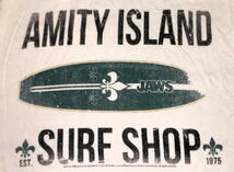 ★ジョーズ Tシャツ JAWS Surf Shop - S 正規品! 映画 ハリウッド ムービー 70s amity island サーフ ショップ_画像2