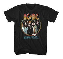 ★AC/DC エーシーディーシーＴシャツ HIGHWAY TO HELL TRICOLOR - M 正規品 ACDC ロックTシャツ Angus Young_画像2