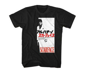 ★スカーフェイス Tシャツ SCARFACE SMALL JPN 黒 - M 正規品 al pacino アル パチーノ ギャング 映画