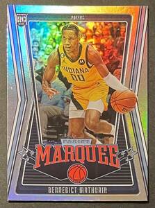 Bennedict Mathurin 2022-23 Marquee RC Rookie Card Pacers ルーキーカード Panini NBA