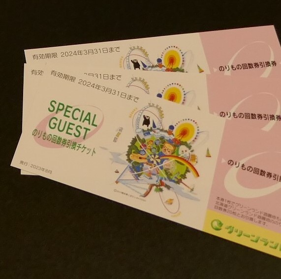 ヤフオク! -「グリーンランド 回数券」の落札相場・落札価格