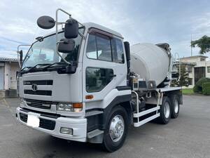 【2005】管理番号:345 UDtruckス コンクリートミキサーvehicle　Kayaba工業　最大積載量：9940kg 走行：276.209km Vehicle inspectionAuthorised inspection査渡し