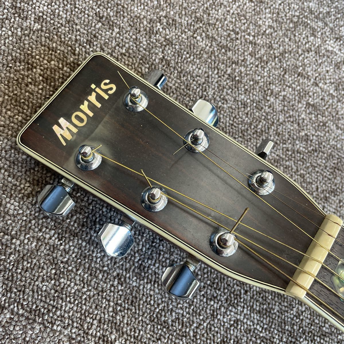 現状渡し MORRIS W-40 ジャパンヴィンテージ アコースティックギター-