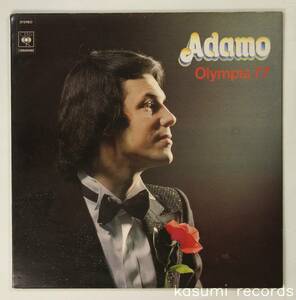 【仏ORIG.LP】ADAMO/OLYMPIA 77(並品,1977年ライブ盤)