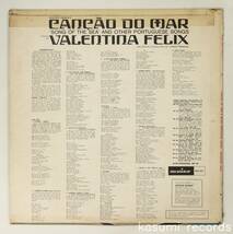 【US-ORIG.LP】VALENTINA FELIX/CANCAO DO MAR(並品,ポルトガル,ファド,MONITOR,1965)_画像2