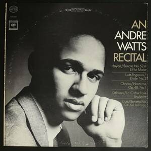 【US盤LP】アンドレ・ワッツ/リサイタル(並良品,1964,STEREO,Andre Watts)