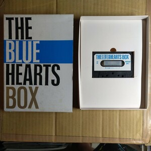  The * Blue Hearts [ THE BLUE HEARTS BOX] cassette book 1987 year completion goods ** bread clock punk "Treasure Island" jic Captain record black maniyonz