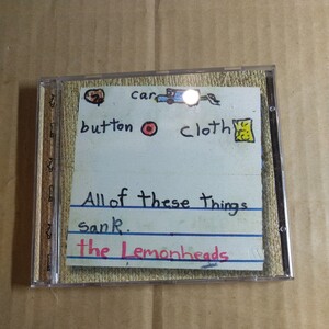 Lemonheads "Car Button Clate" British CD 1996 7 -й альбом ★★ Lemon Heads Альтернативный рок -панк