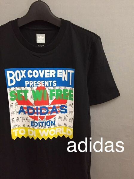 アディダス adidas 【新品未使用】【タグ付き】オリジナルスTシャツ ブラック メンズ XSサイズ ～▼&