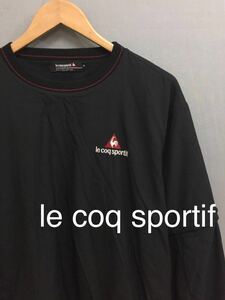 ルコック スポルティフ le coq sportif ゴルフ コレクション 2way 袖取外し可 ウィンドジャケット ウェア ブラック メンズ Mサイズ !★&