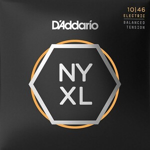 D'Addario NYXL1046BT Balanced Tension Light 010-046 D'Addario электрогитара струна 