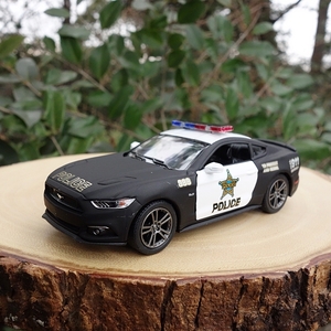 【送料350円】 ミニカー フォードマスタング ＦＯＲＤ ＭＵＳＴＡＮＧ ＧＴ ポリス 警察車両 ＰＯＬＩＣＥ パトカー