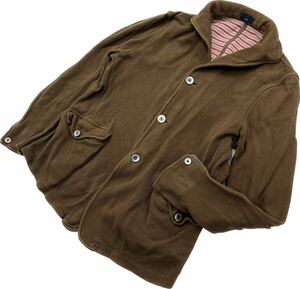 SHIPS * spring autumn Brown cotton Basic design jacket lady's L adult casual .. put on . dressing up popular Ships #S2312