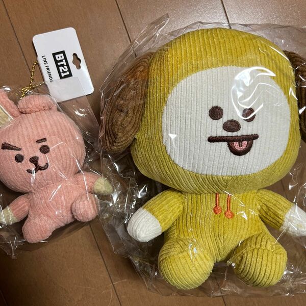 BT21コーデュロイぬいぐるみ 