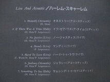 【ＨＡＲＥＭ ＳＣＡＲＥＭ（ハーレム・スキャ－レム）】◆Ｌｉｖｅ　Ａｎｄ　Ａｃｏｕｓｔｉｃ◆ＣＤ◆_画像2