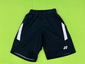 5★即決★ヨネックス★ハーフパンツ★サイズ120★黒★中古★YONEX★バドミントン★テニス★