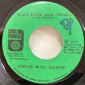 ★即決 African Music Machine / Black Water Gold - Making Nassau Fruit Drink sp109 d1849 米盤72年プレス Rare Groove